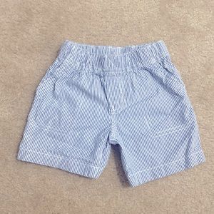 Pinstripe shorts